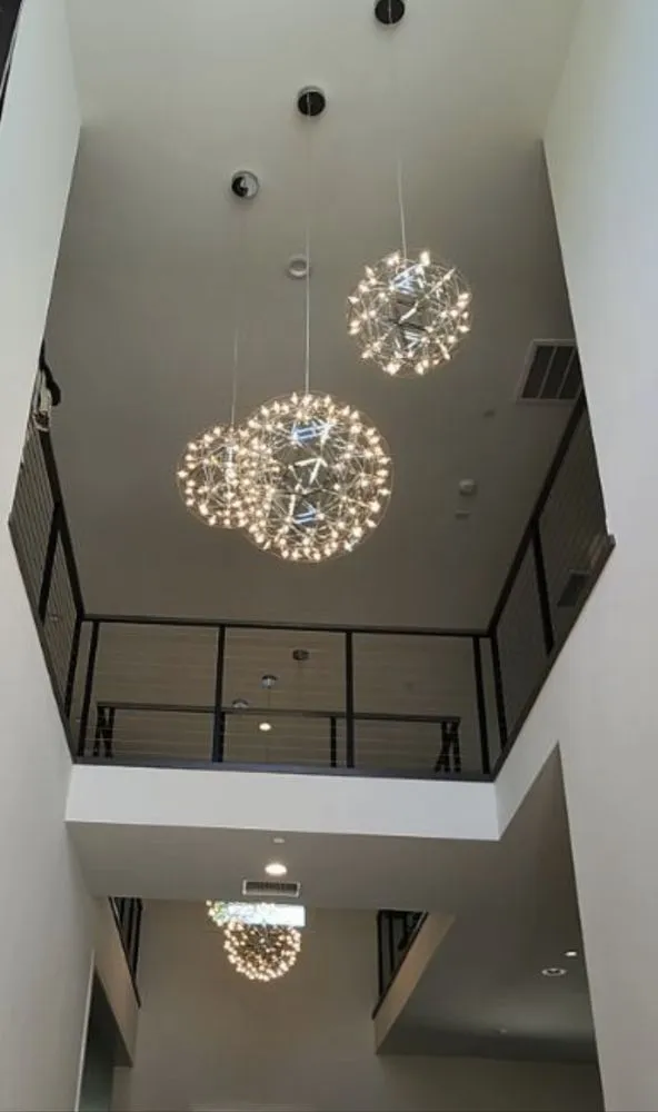 Professional electrician providing emergency electrical service in ,