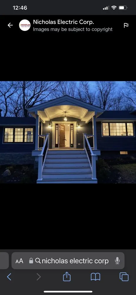 Slide of Nicholas Electric