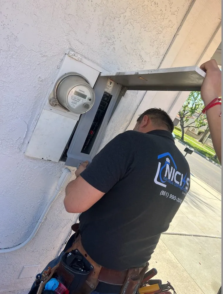 Slide of Nick's Electric