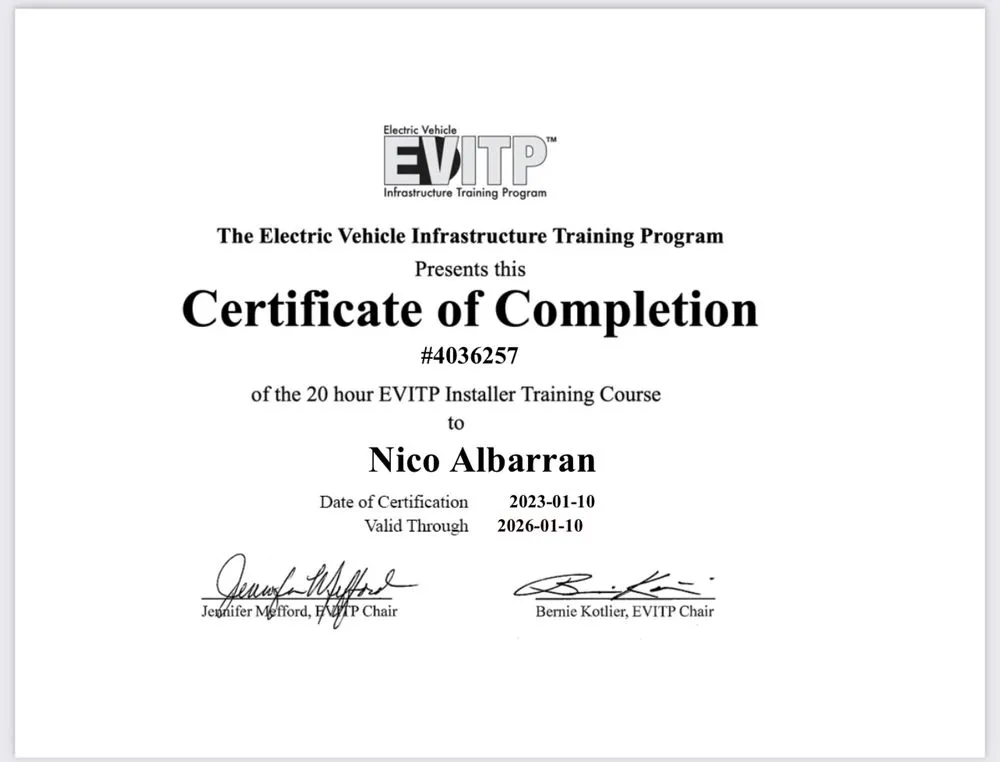 Slide of Nico Electric