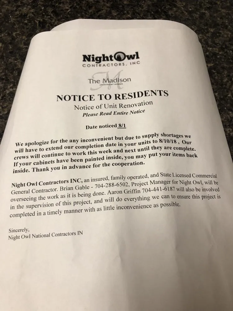 Slide of Night Owl Contractors