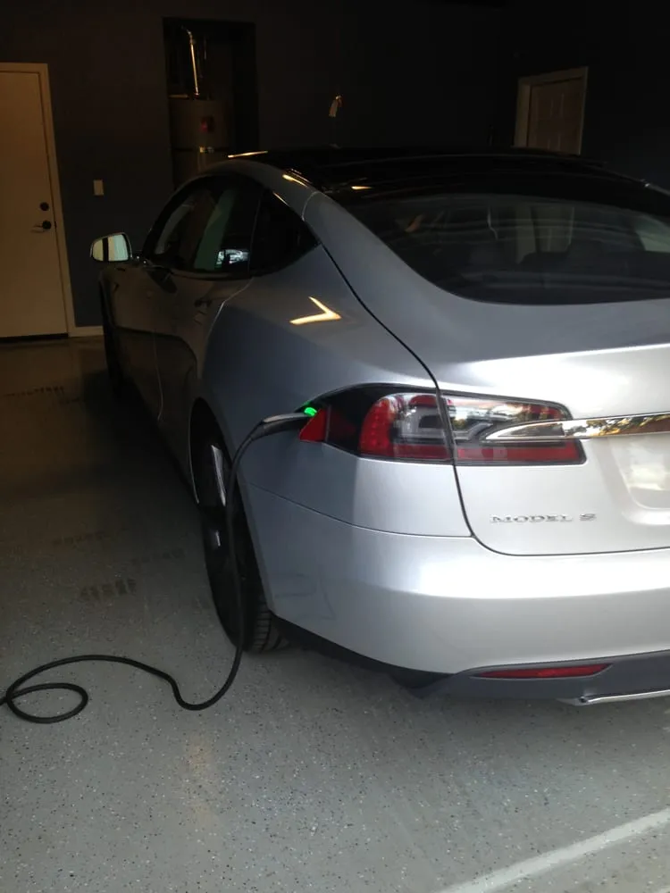 Slide of Nikola Tesla Electric