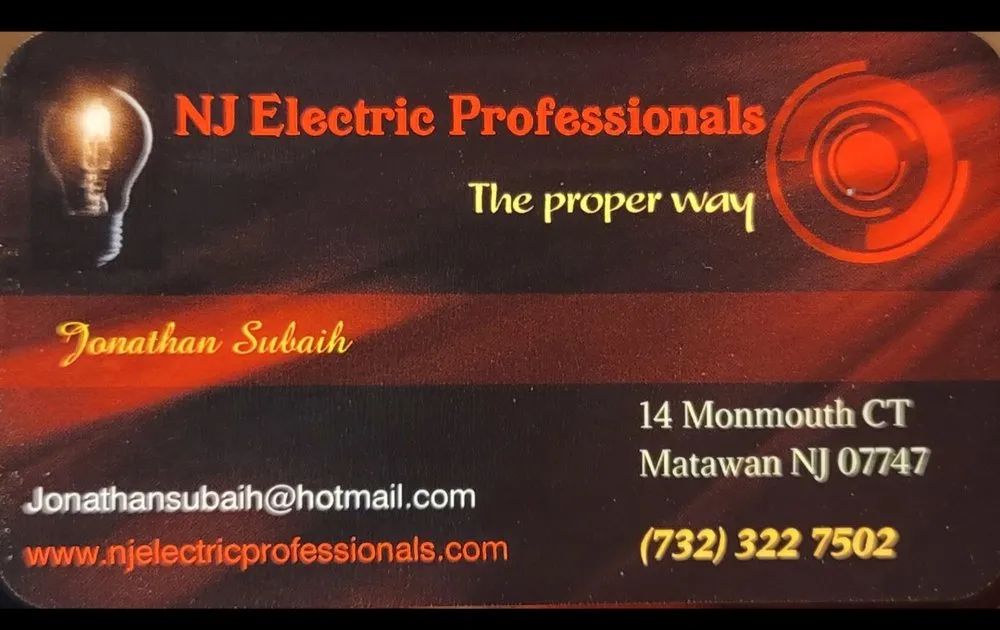 Slide of NJ Electric Professionals