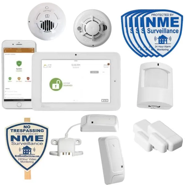 Emergency lighting installation in North Dartmouth, MA by NME Surveillance