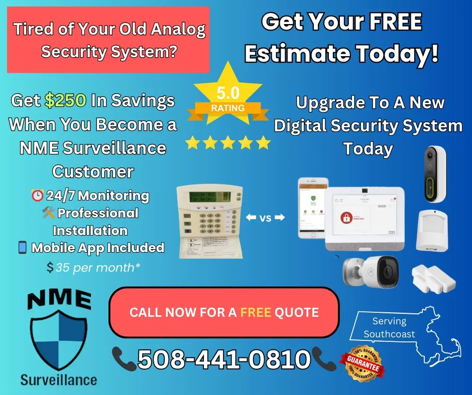 Expert wiring installation service in North Dartmouth, MA - NME Surveillance