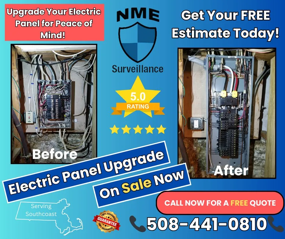 Certified lighting installation experts serving North Dartmouth, MA - NME Surveillance