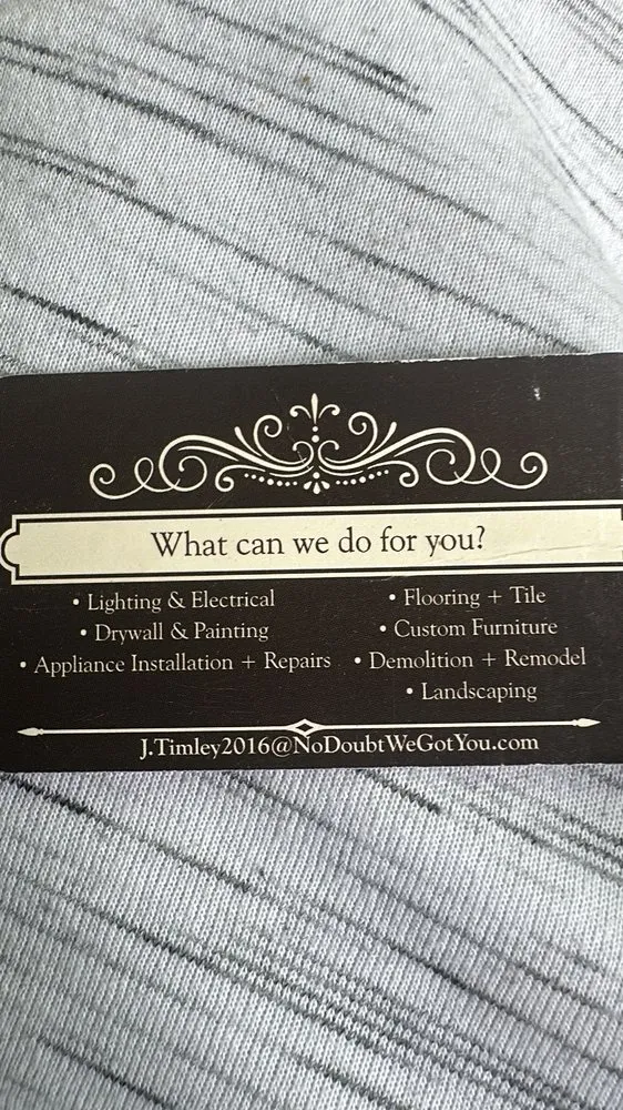 Slide of No Doubt Electrical Service & Home Remodeling