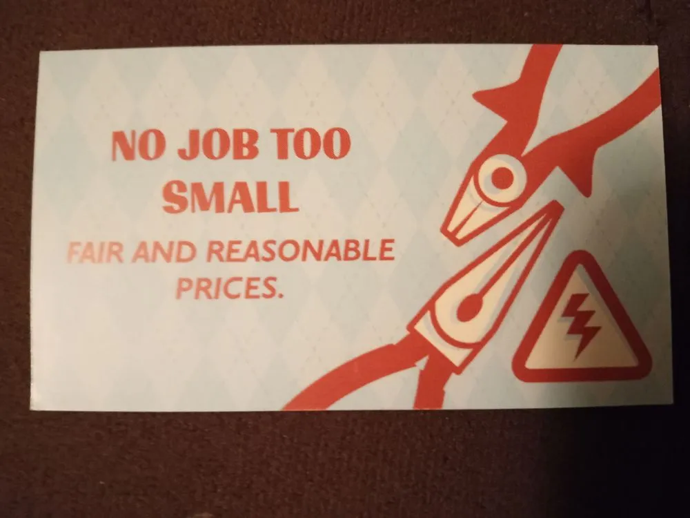 Slide of No Job Too Small