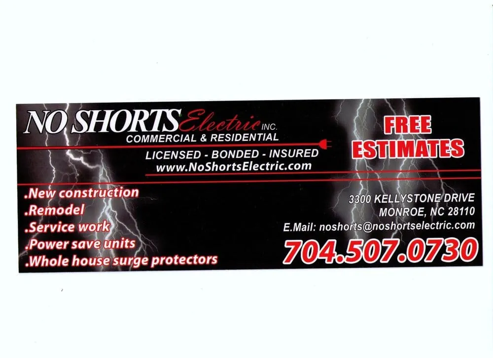 Slide of No Shorts Electric