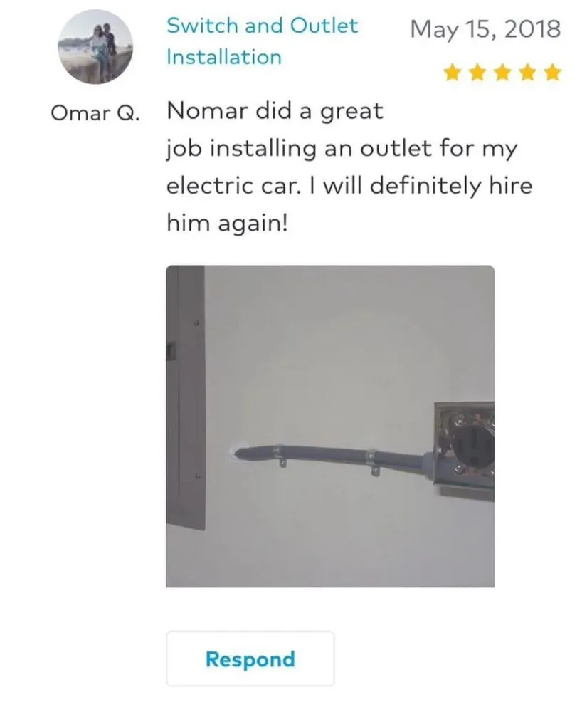 Slide of Nomar Maintenance Service