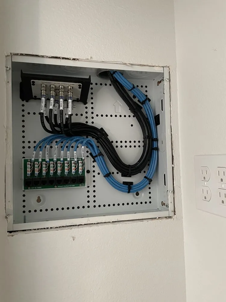 Expert electrician providing panel upgrade in ,