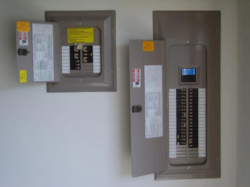 Professional electrical service for homes in wiring installation, by