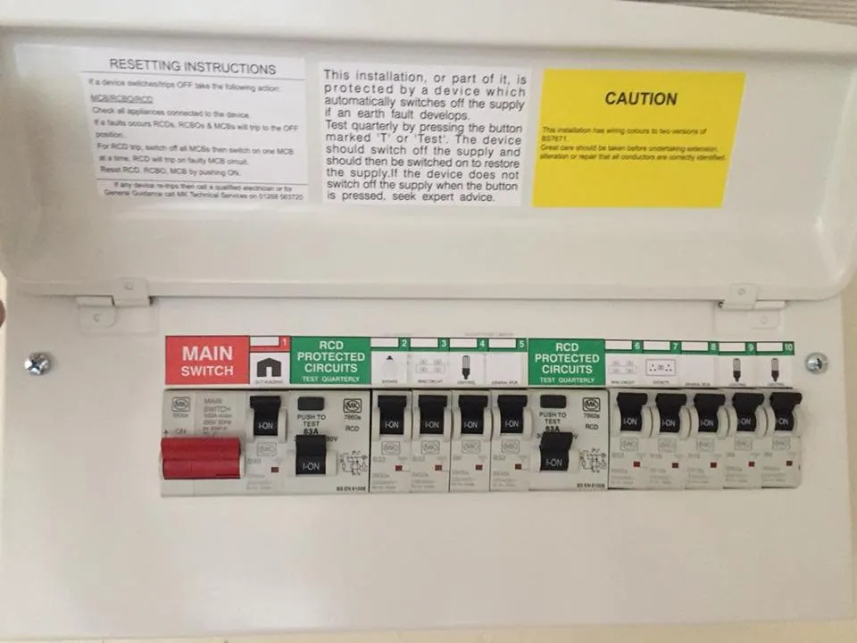 Slide of North Ave Electric Co