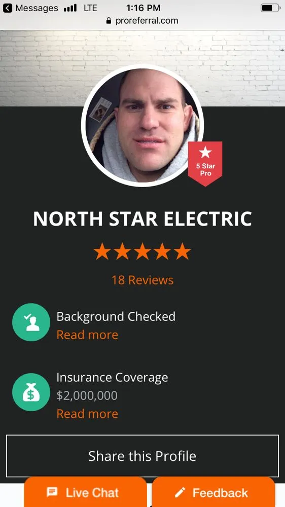 Licensed electrician providing wiring installation in Oak Ridge, NJ - North Star Electrical Contractors