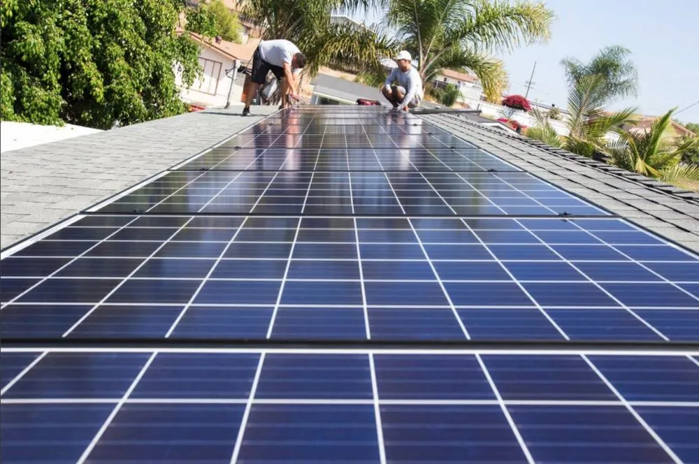 Slide of Northern California Solar Energy