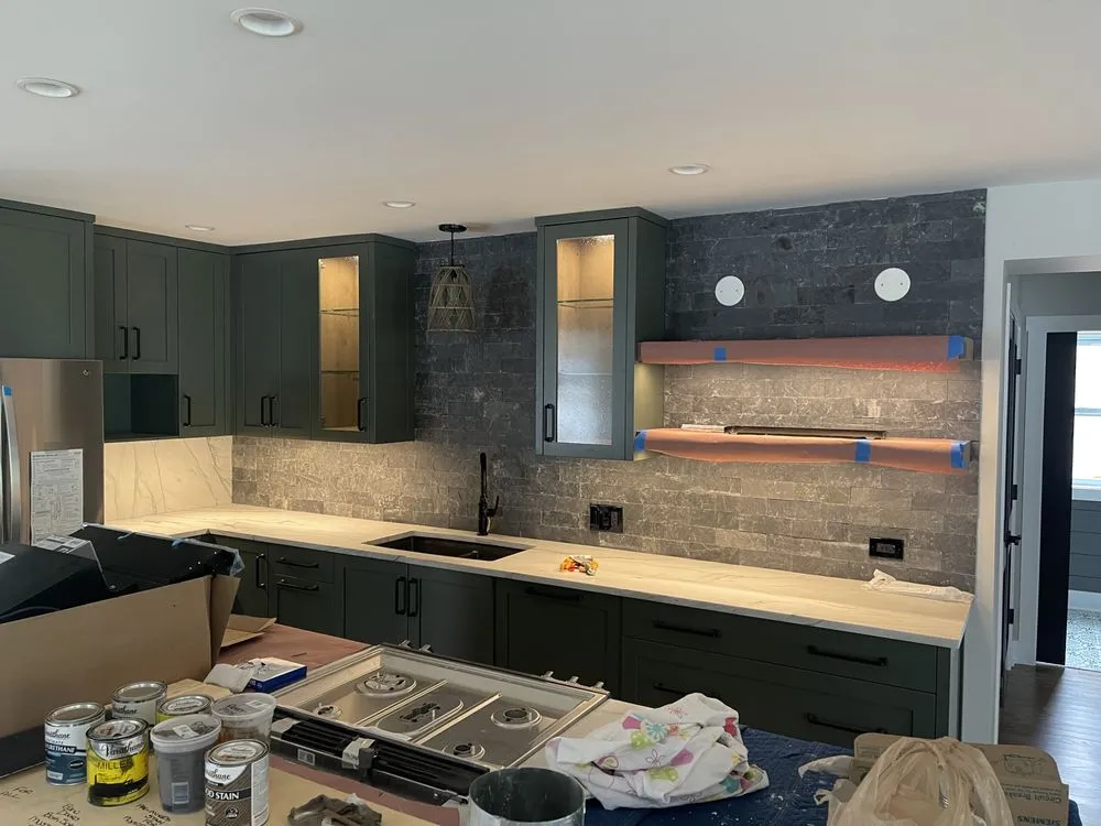 Expert electrician providing panel upgrade in , 