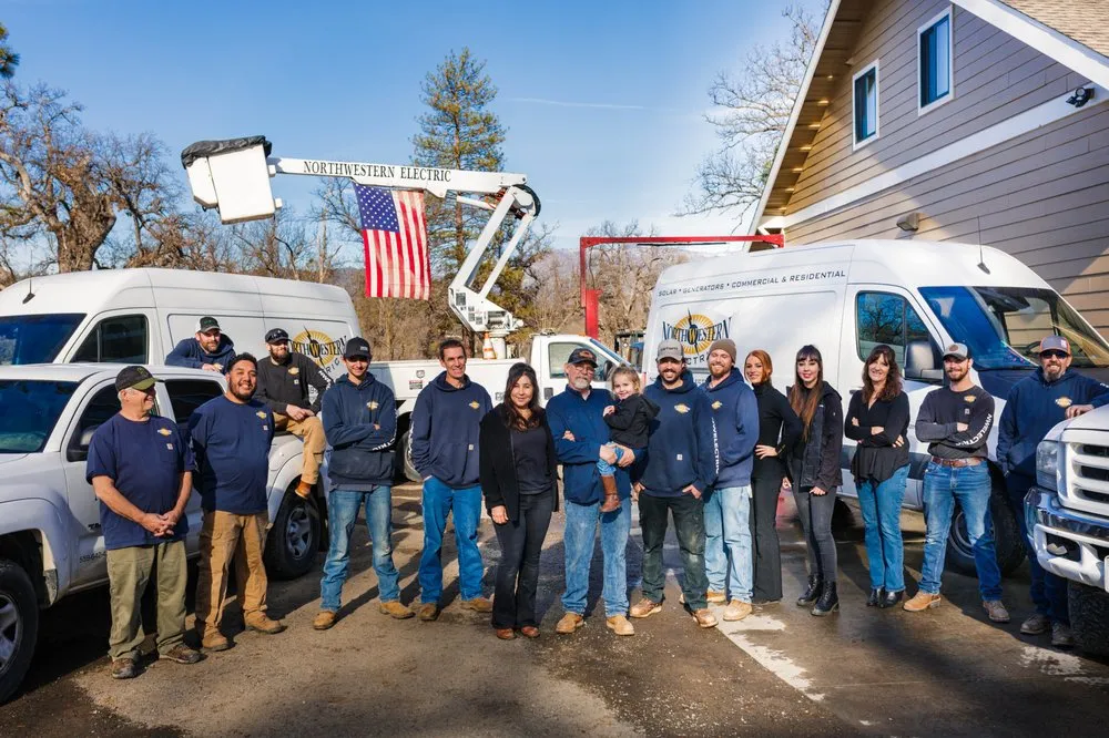 Slide of Northwestern Electric