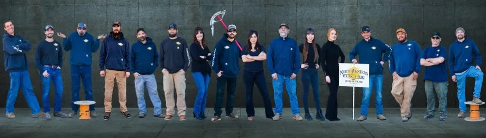 Slide of Northwestern Electric