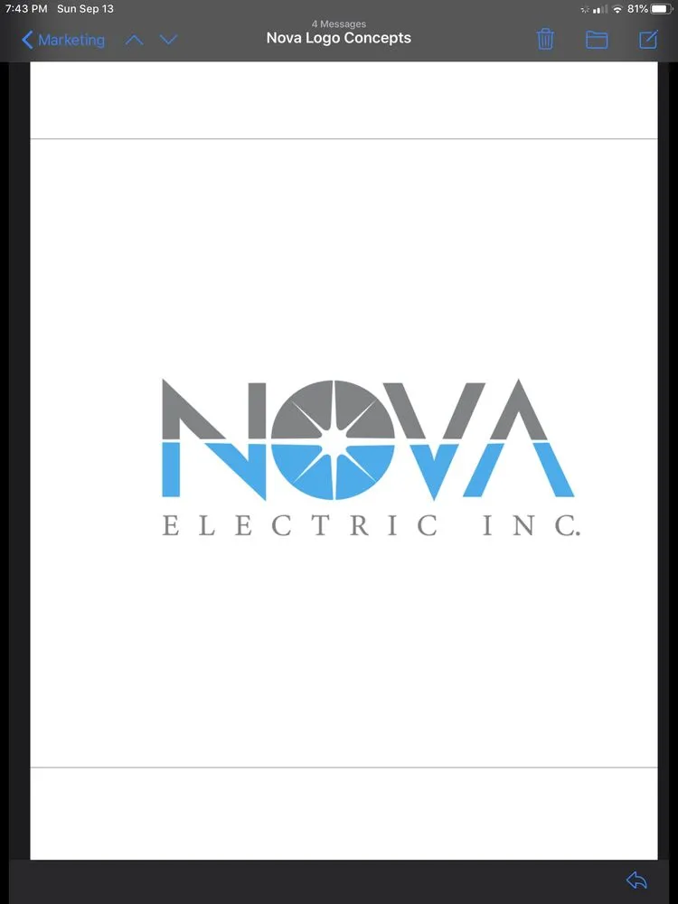 Slide of Nova Electric