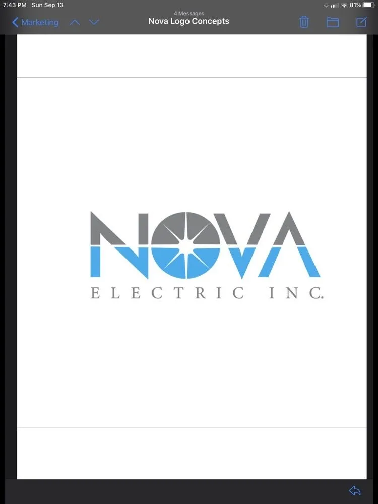 Slide of Nova Electric