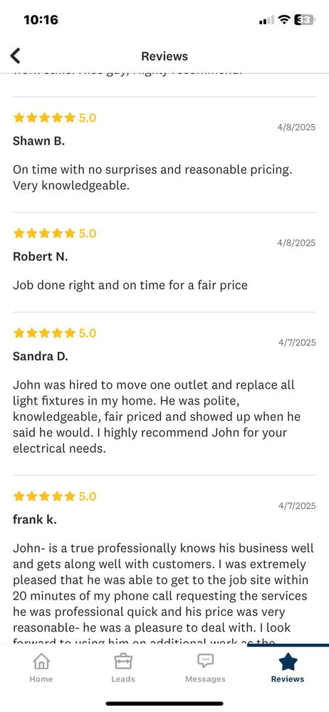 Slide of Noyes Electric