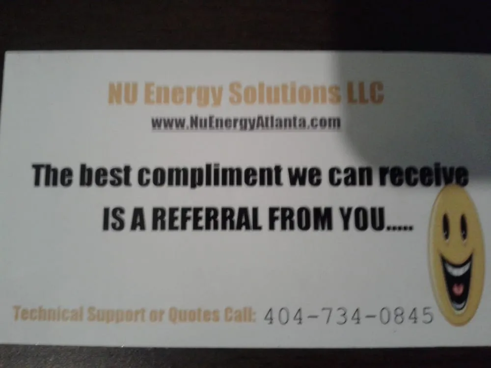 Slide of Nu Energy Solutions