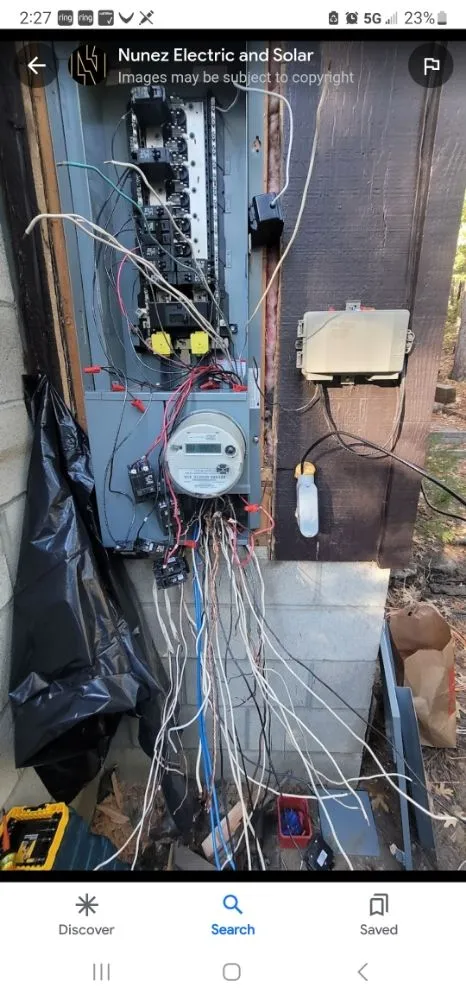 Slide of Nunez Electric and Solar