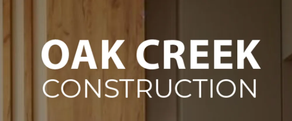 Slide of Oak Creek Construction