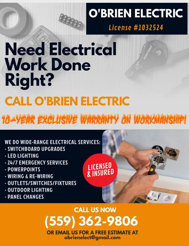 Slide of O'Brien Electric