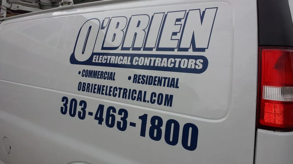Slide of O'Brien Electrical Contractors