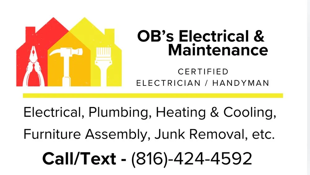 Slide of OB’s Electrical & Maintenance