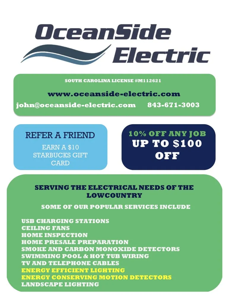 Slide of OceanSide Electric