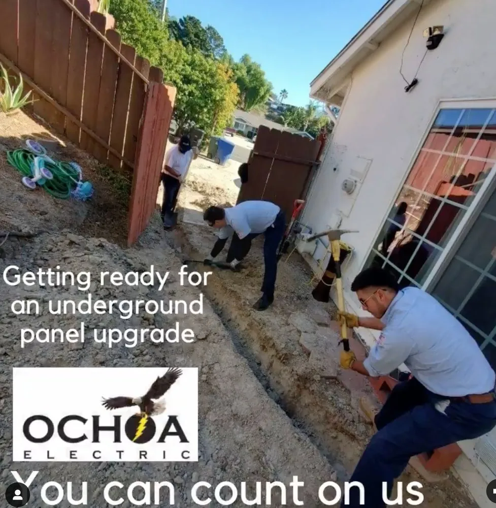 Slide of Ochoa Electric North County