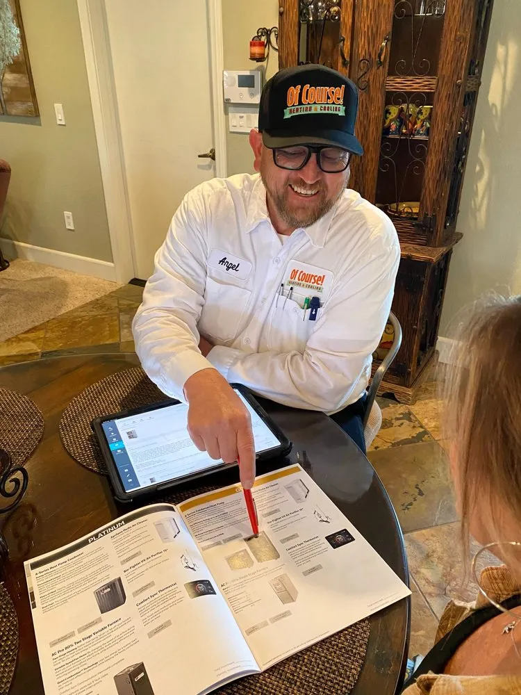 Slide of Of Course! Heating and Cooling