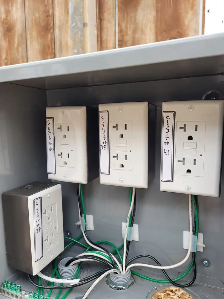 Slide of OGC Electrical Works