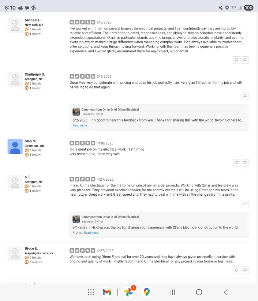 Professional electrical service for homes in wiring installation,  by 