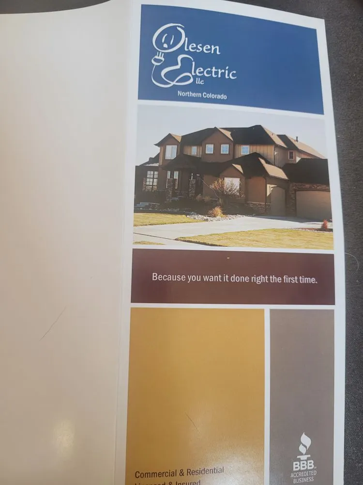 Slide of Olesen Electric