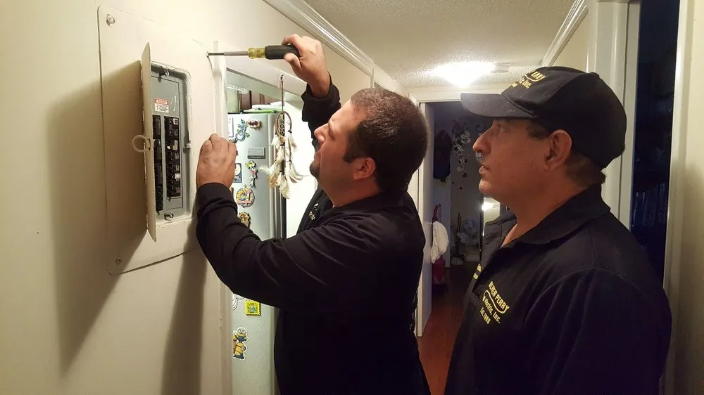 Slide of Oliver Perry Electric