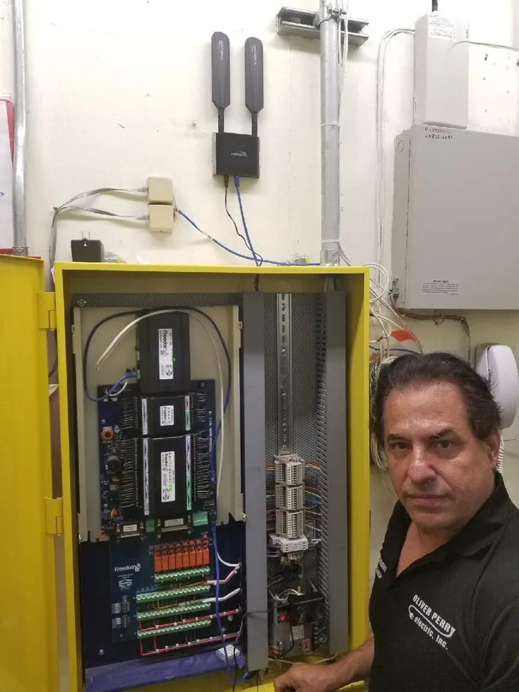 Slide of Oliver Perry Electric