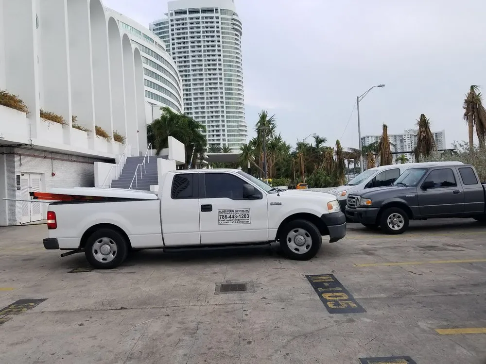 Slide of Oliver Perry Electric