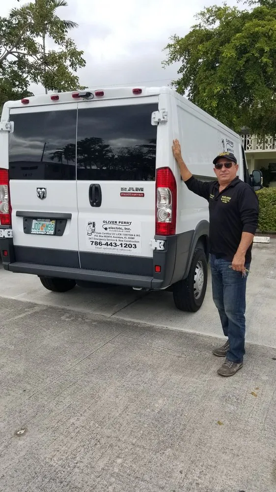 Slide of Oliver Perry Electric