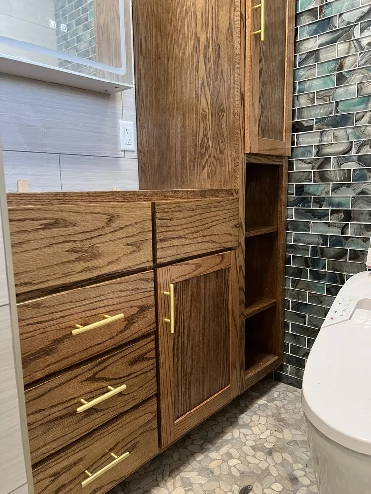 Slide of Olson remodeling