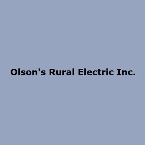 Slide of Olson's Rural Electric