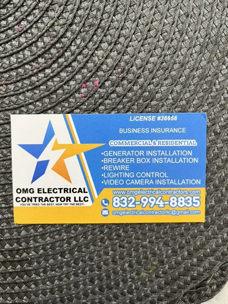 Slide of OMG Electrical Contractor