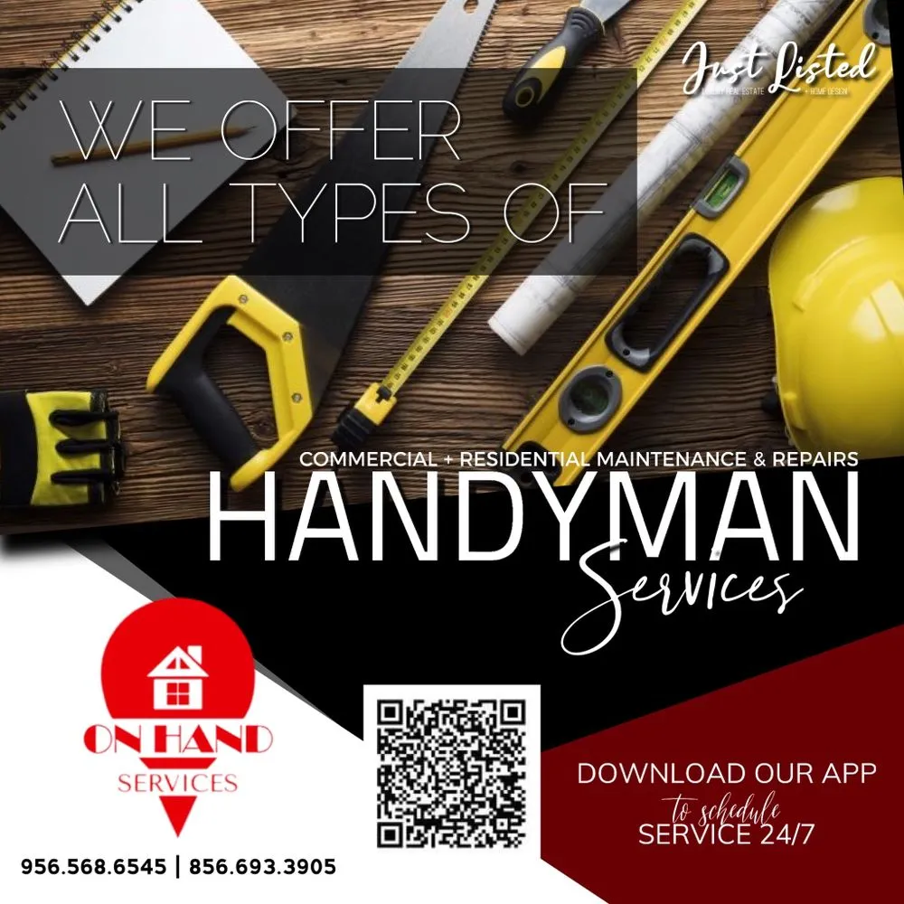 Slide of On Hand Services