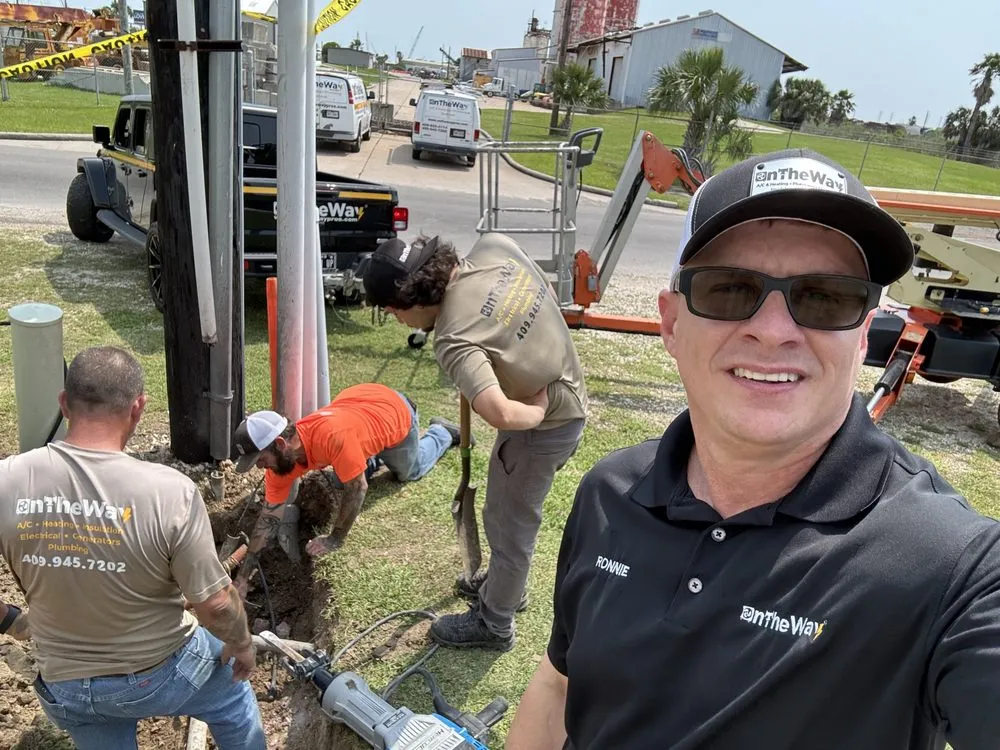 Slide of On The Way AC Plumbing & Electrical