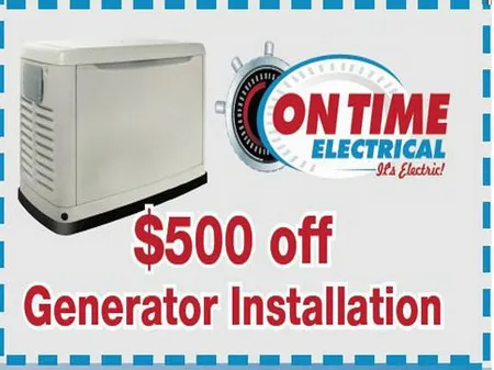 Slide of On Time Electrical