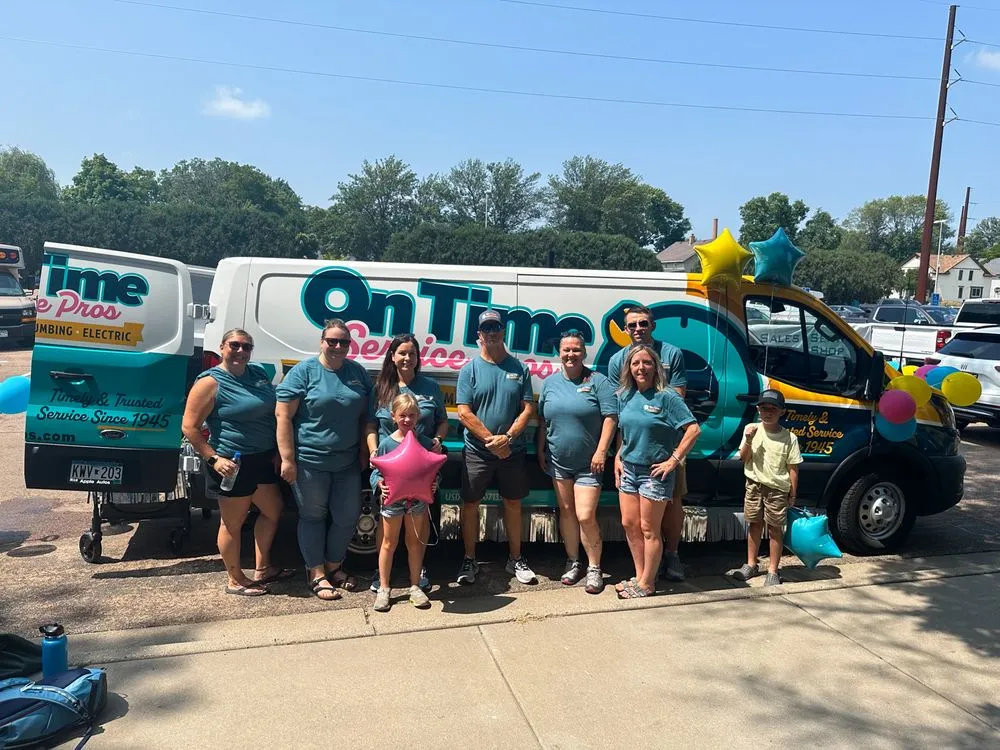 Slide of On Time Service Pros Heating and Air