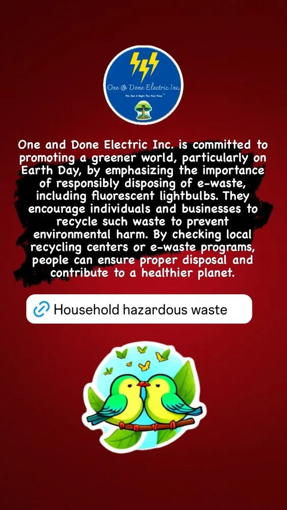 Slide of One & Done Electric