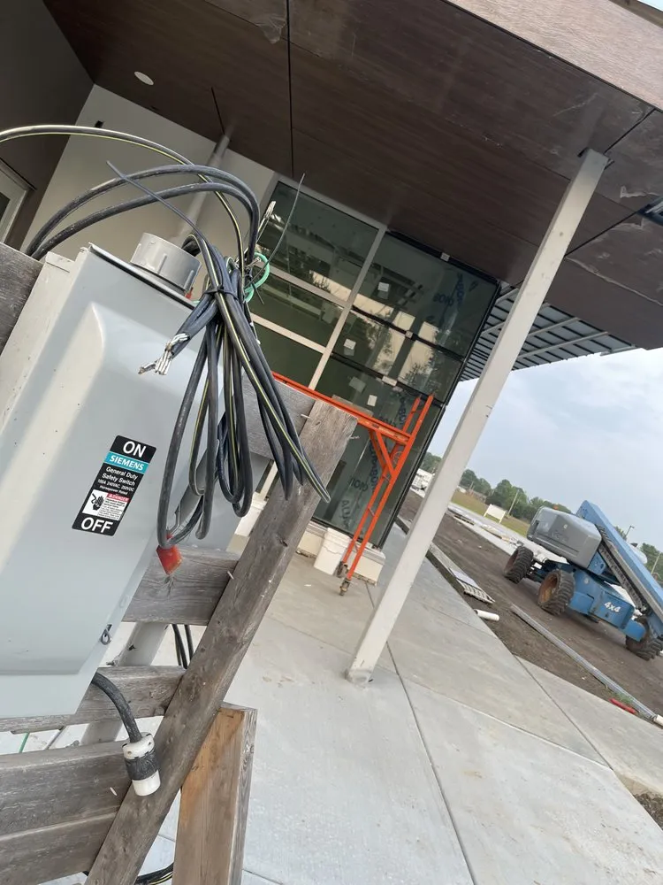 Certified electrician providing panel upgrade in ,